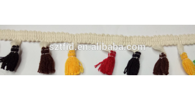 tassel fringe/tassel fringe for curtains/curtain fringe